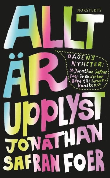 Cover for Jonathan Safran Foer · Allt är upplyst (Pocketbok) (2017)