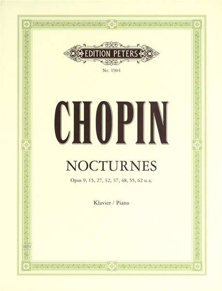 Cover for Frederic Chopin · Nocturnes (Partitur) (2001)