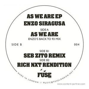 Cover for Enzo Siragusa · As We Are EP (12&quot;) (2012)