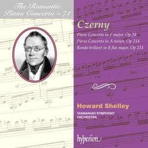 Czerny / Piano Concertos - Shelley / Tasmanian Symphony - Muzyka - HYPERION - 0034571281384 - 28 kwietnia 2017