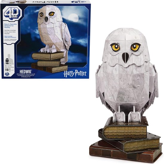 Cover for Harry Potter: 4d Build · Harry Potter: 4d Build - Hedwig 3d Puzzle (Leketøy)