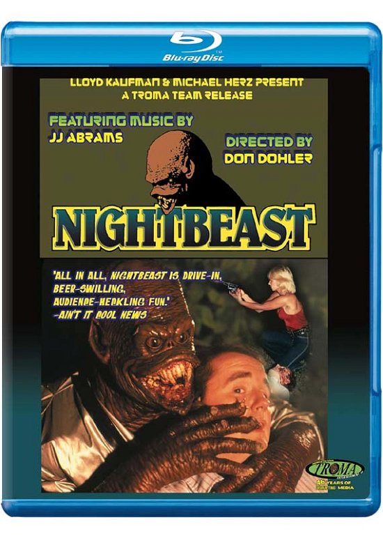 Cover for Nightbeast · Nightbeast (USA Import) (Blu-ray) (2021)