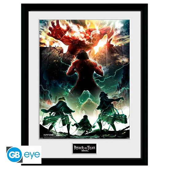 Cover for Framed Print · Attack on Titan - Scouts Framed Poster (12 X 30) (N/A) (2024)