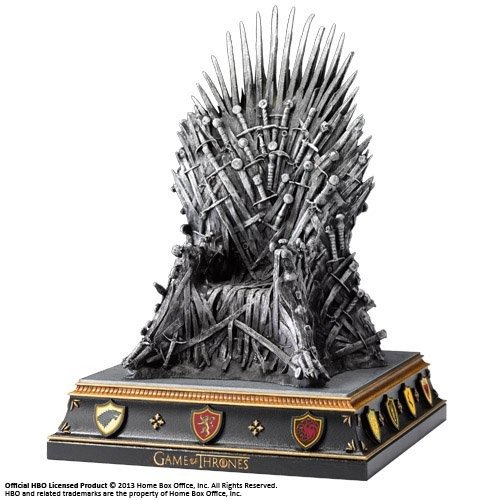 Game of Thrones Buchstütze Eiserner Thron 19 cm - Game Of Thrones - Merchandise - The Noble Collection - 0849421001384 - 13. maj 2015