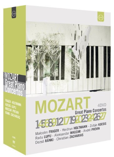 Cover for Mozart · Great Piano Concertos (MDVD) (2013)