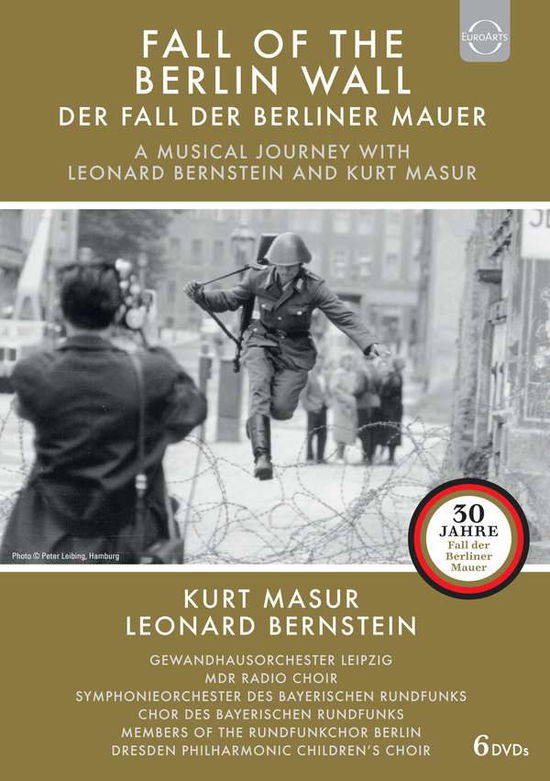 Fall Of The Berlin Wall - Leonard Bernstein - Películas - EUROARTS - 0880242643384 - 27 de septiembre de 2019