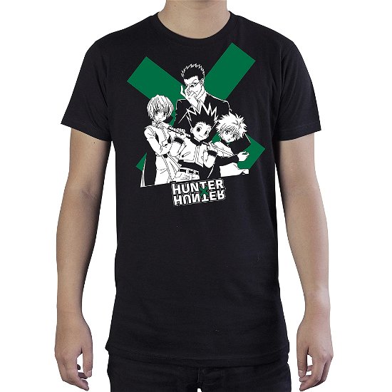 HUNTER X HUNTER - Tshirt  Group man SS black - b - T-Shirt Männer - Merchandise - ABYstyle - 3665361063384 - 7. Februar 2019