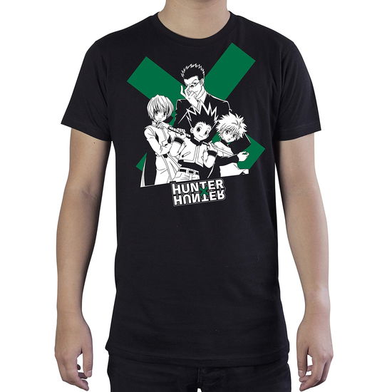 HUNTER X HUNTER - Tshirt  Group man SS black - b - T-Shirt Männer - Merchandise - ABYstyle - 3665361063384 - 7. februar 2019