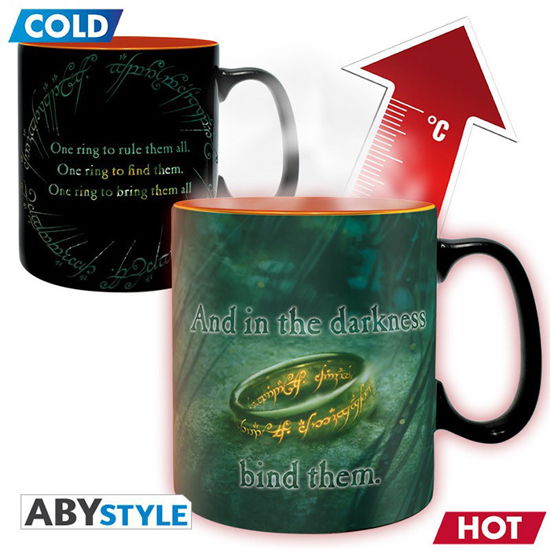 LORD OF THE RING - Mug Heat Change 460 ml - Sauron - Lord Of The Rings - Merchandise -  - 3700789274384 - 7. februar 2019