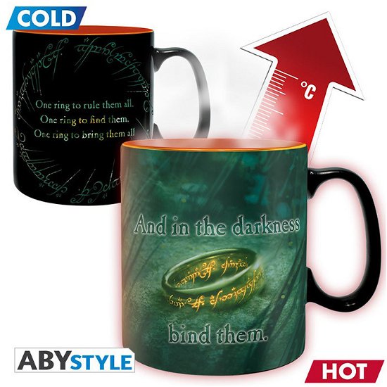 LORD OF THE RING - Mug Heat Change 460 ml - Sauron - Lord Of The Rings - Merchandise -  - 3700789274384 - February 7, 2019