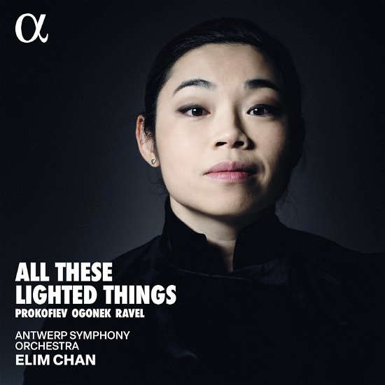 Cover for Elim Chan / Antwerp Symphony Orchestra · All These Lighted Things (CD) (2024)