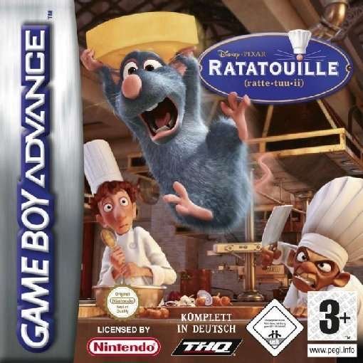 Cover for Gba · Ratatouille (SPIEL)