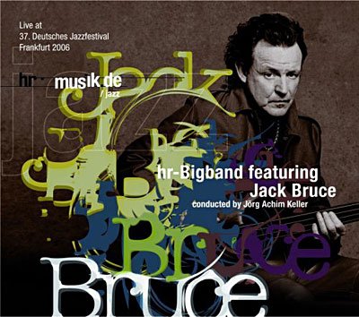Cover for Hr Bigband &amp; Jack Bruce (CD) (2018)