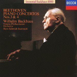 Cover for Wilhelm Bachhaus · Beethoven: Piano Concertos 3 &amp; 4 (CD) [Limited edition] (2015)