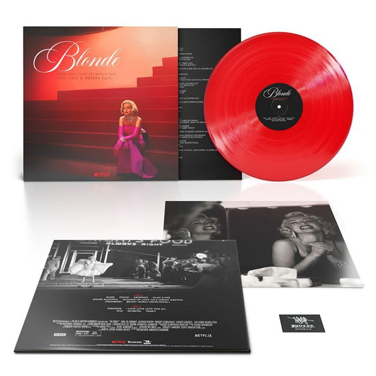 Nick Cave & Warren Ellis · Blonde (Soundtrack From The Netflix Film) (Red Vinyl) (LP) (2023)