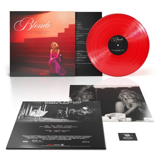 Cover for Nick Cave &amp; Warren Ellis · Blonde (Soundtrack From The Netflix Film) (Red Vinyl) (LP) (2023)