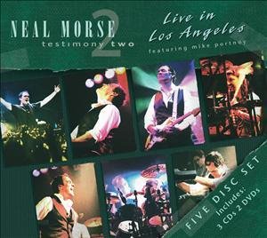 Cover for Neal Morse · Testimony 2: Live In Los Angeles (3 CDs + 2 DVDs) (CD/DVD) (2011)