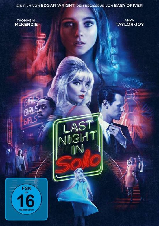 Cover for Anya Taylor-joy,matt Smith,diana Rigg · Last Night in Soho (DVD) (2022)