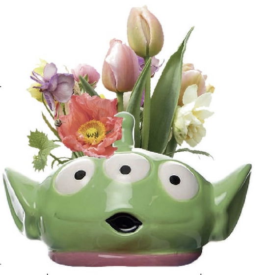 Disney Pixar - Alien Shaped Vase (5261Wvpx07) - Half Moon Bay - Merchandise - HALF MOON BAY - 5055453484384 - 