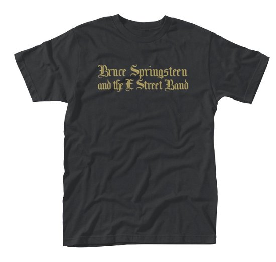 Cover for Bruce Springsteen · Black Motorcycle Guitars (T-shirt) [size S] [Black edition] (2016)