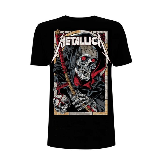 Metallica Unisex T-Shirt: Death Reaper - Metallica - Produtos - PHD - 5056187706384 - 22 de outubro de 2018