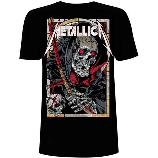 Metallica Unisex T-Shirt: Death Reaper - Metallica - Merchandise - PHD - 5056187706384 - 22. oktober 2018