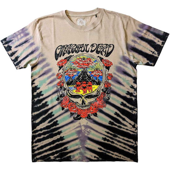 Grateful Dead Unisex T-Shirt: Eye Clouds (Wash Collection) - Grateful Dead - Merchandise -  - 5056737259384 - June 13, 2024