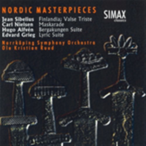 Cover for Alfven / Grieg / Nielsen / Sibelius / Nkso / Ruud · Nordic Masterpieces (CD) (1987)