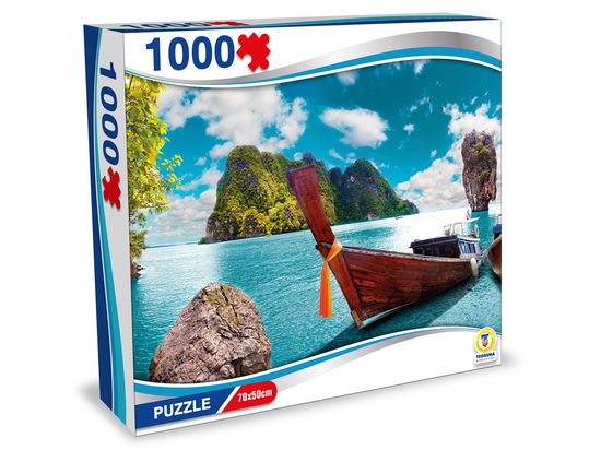 Cover for Teorema: Puzzle Phuket Thailandia 1000 Pz 70X50Cm · Box (MERCH)