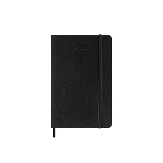 Cover for Moleskine · Moleskine 2025 12-Month Weekly Pocket Softcover Notebook: Black (Paperback Bog) (2024)