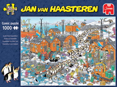 Zuidpool Expeditie (1000 Stukjes) - Jan Van Haasteren - Gadżety - Jumbo - 8710126200384 - 1 września 2021