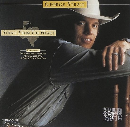 Cover for George Strait · Strait From The Heart (CD) (2020)