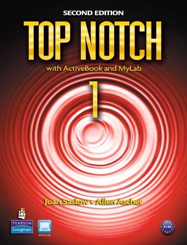 Cover for Joan Saslow · Top Notch 1 with ActiveBook and MyLab English (Buch) (2012)