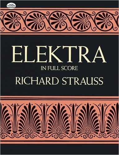 Cover for Opera and Choral Scores · Elektra in Full Score (Dover Music Scores) (Paperback Book) (1991)