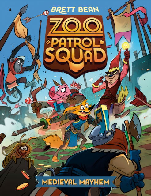 Cover for Brett Bean · Medieval Mayhem #4: A Graphic Novel - Zoo Patrol Squad (Hardcover Book) (2022)