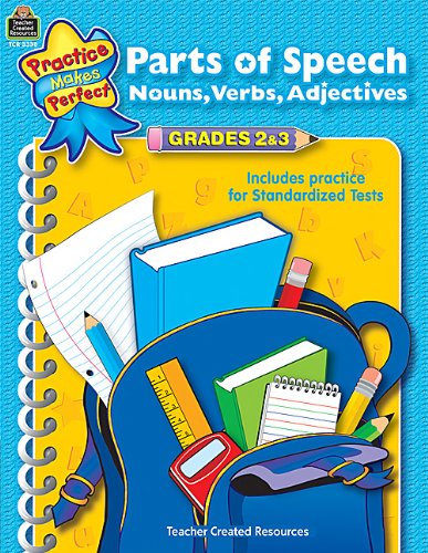 Parts of Speech Grades 2-3 (Language Arts) - Sarah - Książki - Teacher Created Resources - 9780743933384 - 1 marca 2002