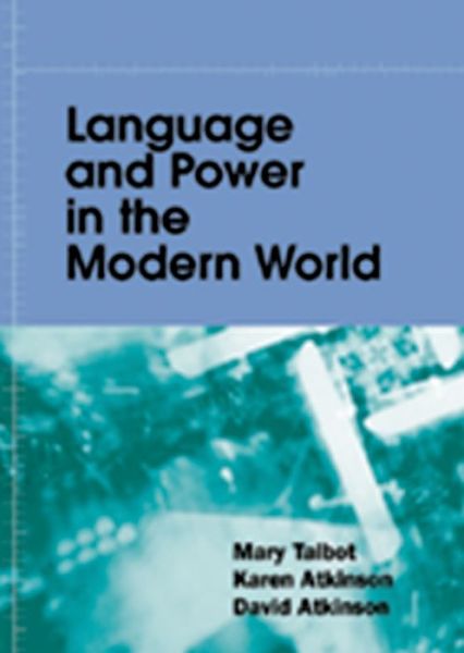 Cover for Mary Talbot · Language and Power in the Modern World (Pocketbok) (2003)