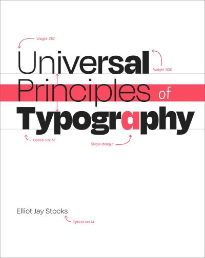 Universal Principles of Typography: 100 Key Concepts for Choosing and Using Type - Rockport Universal - Elliot Jay Stocks - Books - Quarto Publishing Group USA Inc - 9780760383384 - April 25, 2024