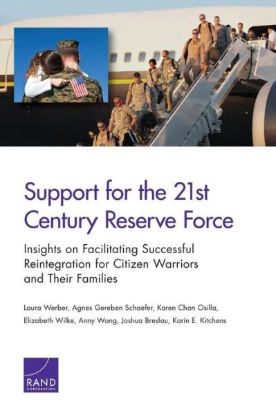 Cover for Laura Werber · Support for the 21st-Century Reserve Force: Insights to Facilitate Successful Reintegration for Citizen Warriors and Their Families (Taschenbuch) (2013)