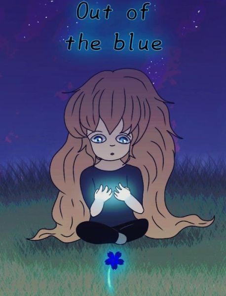 Cover for Halrai · Out of the blue (Hardcover Book) (2021)