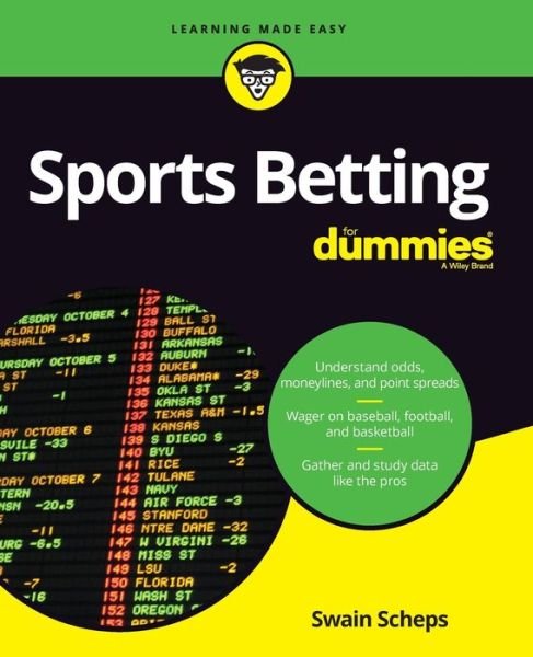 Cover for Swain Scheps · Sports Betting For Dummies (Paperback Book) (2020)