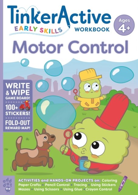 Cover for Enil Sidat · TinkerActive Early Skills Motor Control Workbook Ages 4+ - TinkerActive Workbooks (Paperback Bog) (2023)