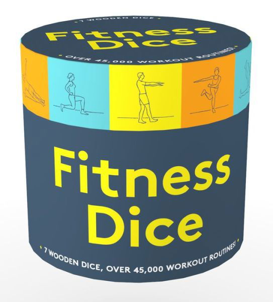 Fitness Dice: 7 Wooden Dice, Over 45,000 Workout Routines! - Chronicle Books - Brettspill - Chronicle Books - 9781452182384 - 31. august 2020