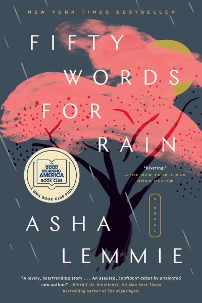 Cover for Asha Lemmie · Fifty Words for Rain: A Novel (Paperback Book) (2021)