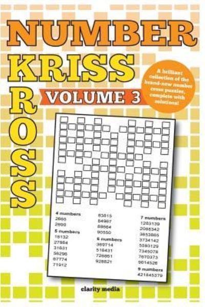 Cover for Clarity Media · Number Kriss Kross Volume 3 (Pocketbok) (2017)