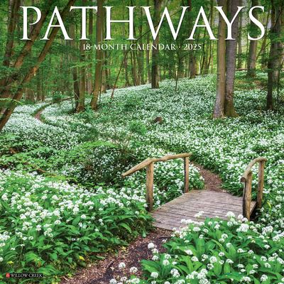 Willow Creek Press · Pathways 2025 12 X 12 Wall Calendar (Kalender) (2024)