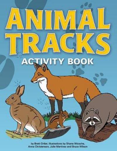 Cover for Brett Ortler · Animal Tracks Activity Book - Color and Learn (Paperback Bog) (2015)