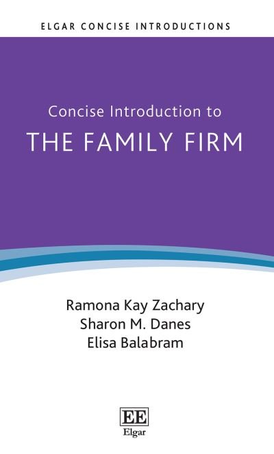 Cover for Ramon K. Zachary · Concise Introduction to the Family Firm - Elgar Concise Introductions (Pocketbok) (2023)