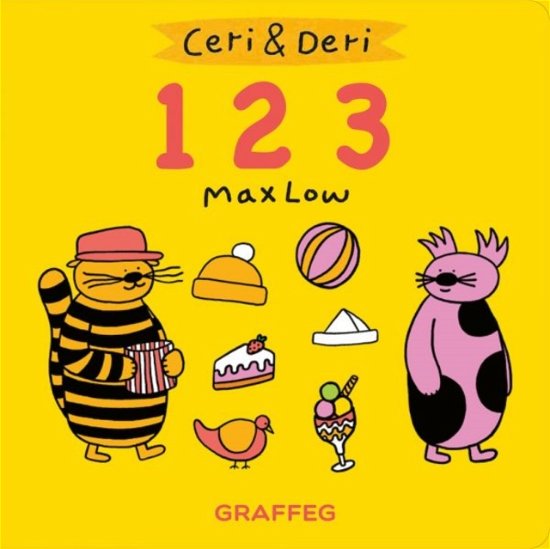 Cover for Max Low · Ceri and Deri 123 (Hardcover bog) (2024)