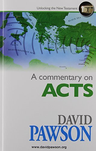 Cover for David Pawson · A Commentary on Acts (Pocketbok) (2014)